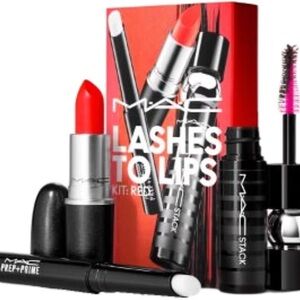 MAC Cosmetics Lashes to Lips Kit - Vibrant Red